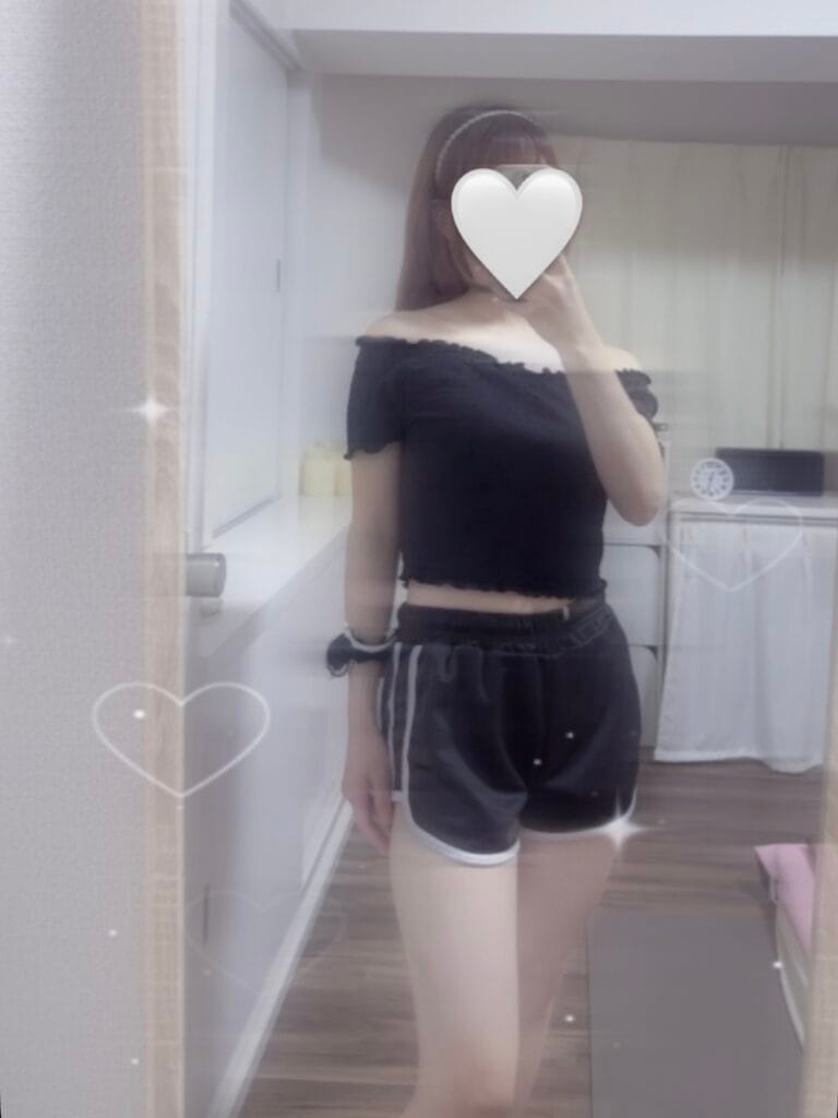 a woman taking a selfie